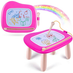 Smasiagon Rose magnetic drawing board front view for toddlers