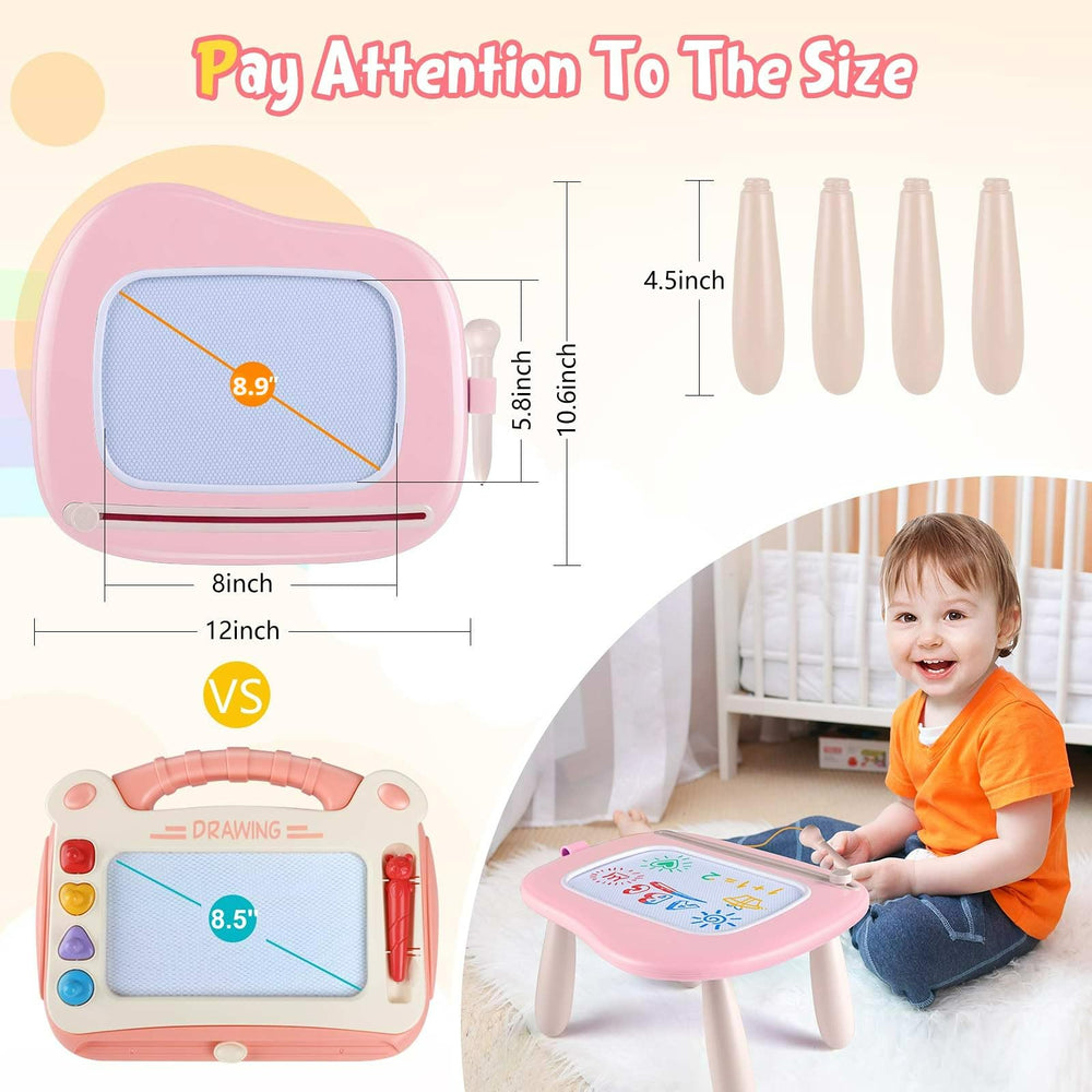 Smasiagon doodle board with four detachable legs for stability