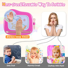 Smasiagon toddler drawing board with stable detachable legs
