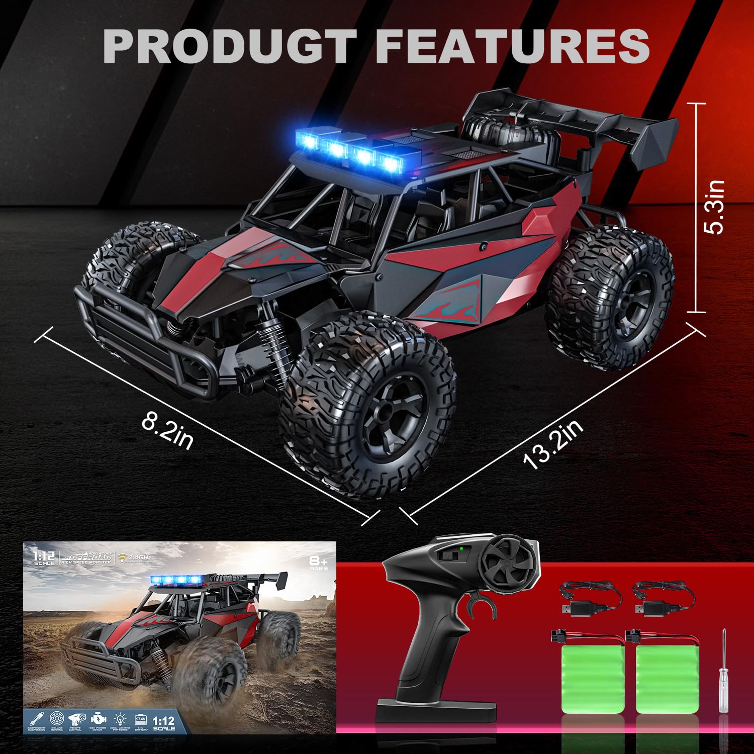 SmGily aluminum and ABS body detail emphasizes lightweight, durable build.