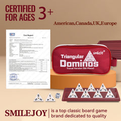 Smilejoy family game night shows kids and adults bonding over tiles.