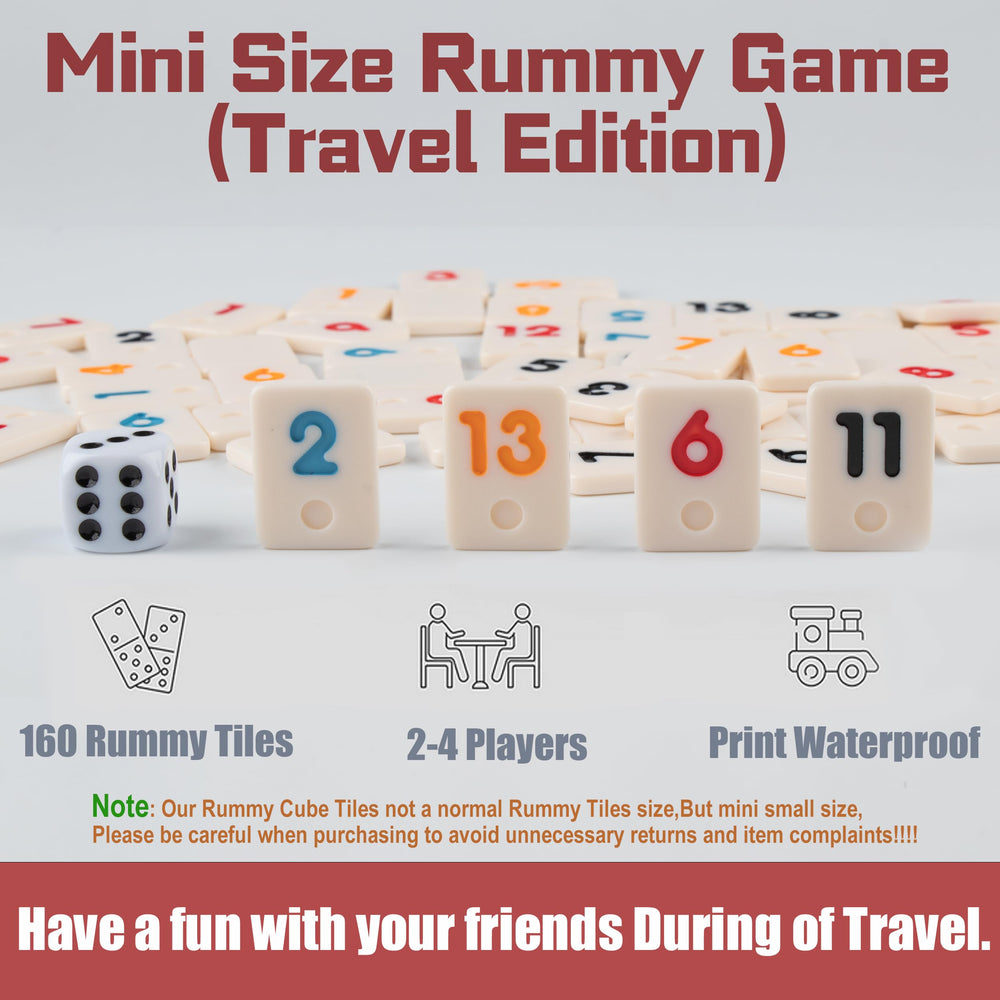 Smilejoy Mini Rummy Cube gift box presentation suits family gifting.