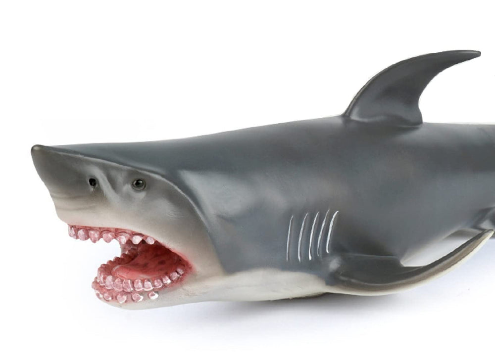 SmilerSmile ocean theme party shark figurine as a décor prop