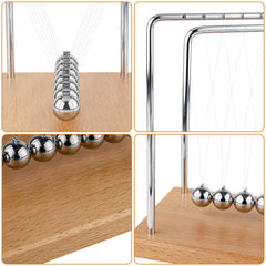 Smilesorg Newton's Cradle provides a visual momentum demonstration for classrooms