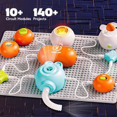 Smilesskiddo circuit parts set demonstrates variety for hands-on STEM exploration