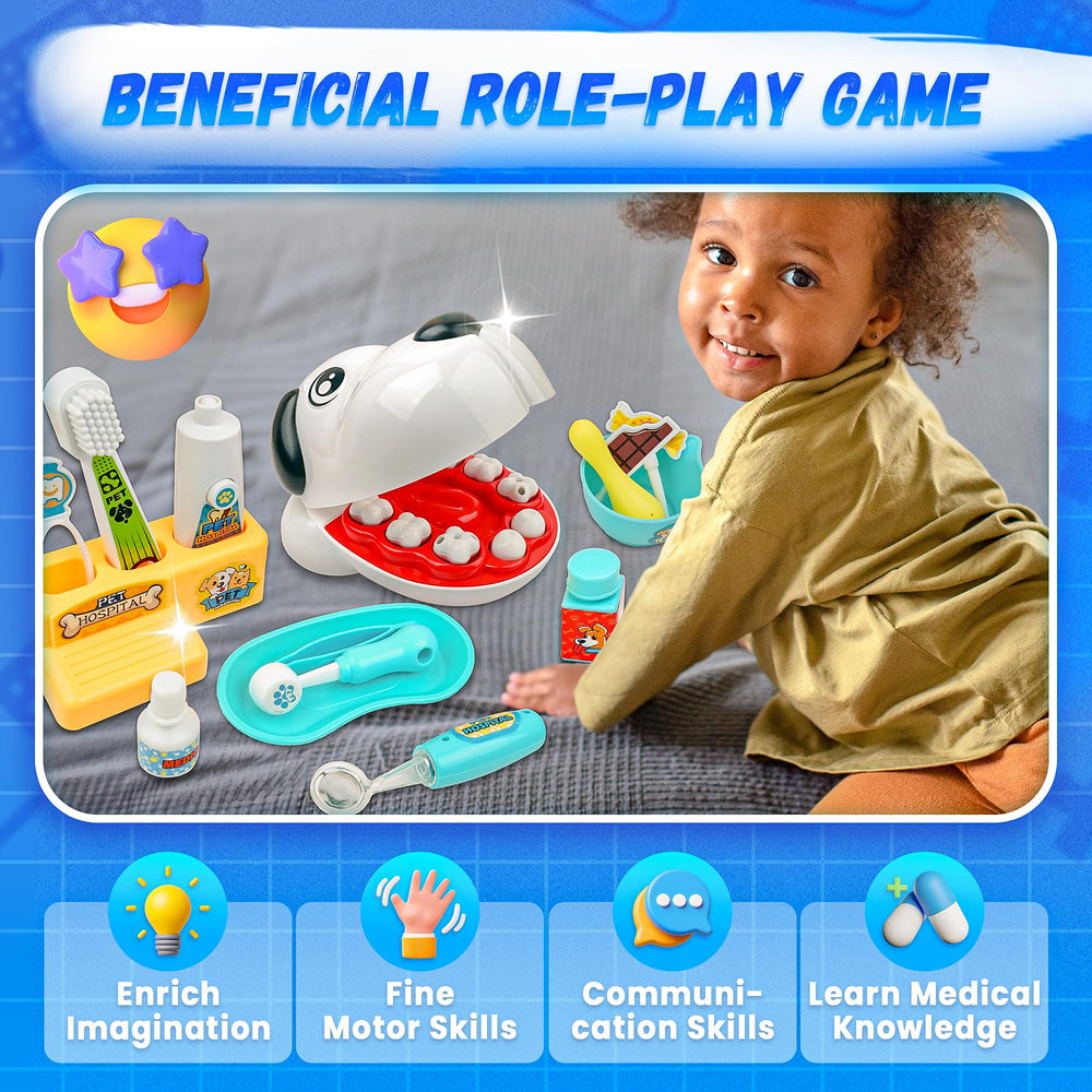SmilessKiddo medical accessories pack supports varied play scenarios.