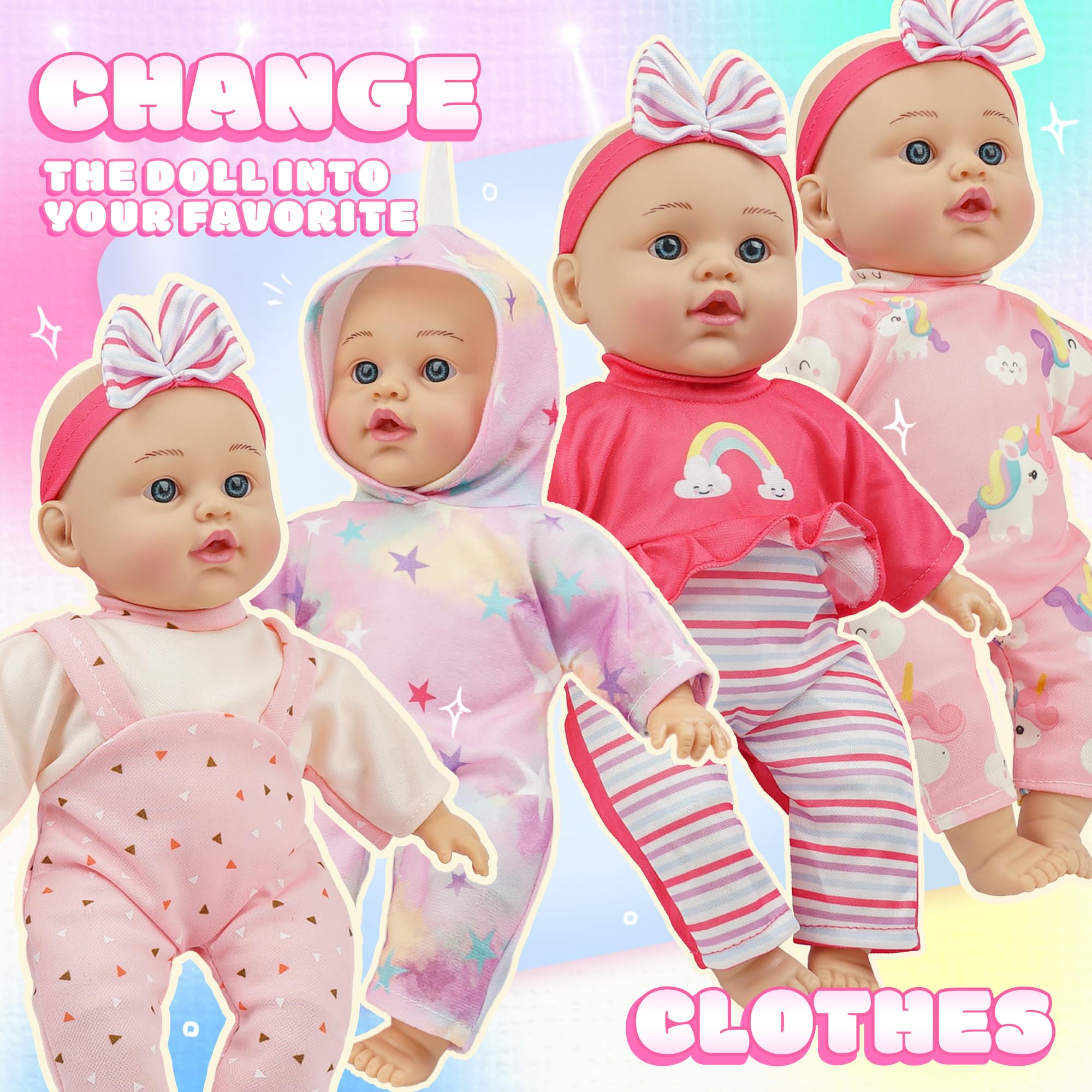 Smilesskiddo doll backpack carrier enables easy, on the go pretend play.