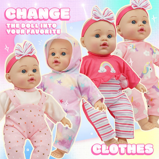 Smilesskiddo doll backpack carrier enables easy, on the go pretend play.