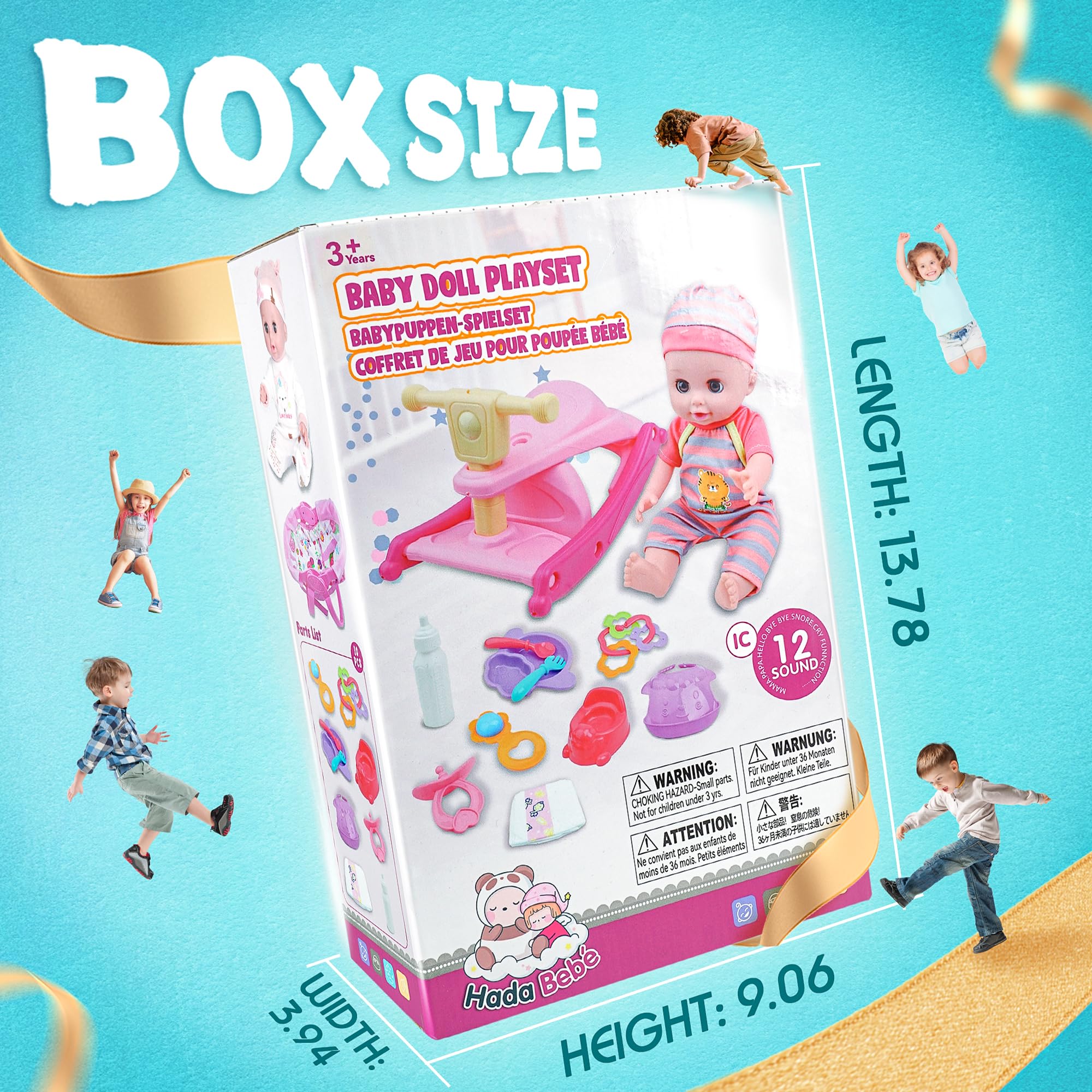 SMILESSKIDDO doll backpack carrier ideal for on-the-go pretend play.