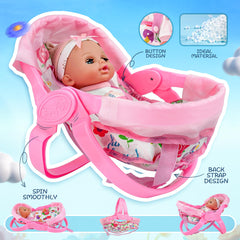 SMILESSKIDDO doll feeding bottle and accessories for realistic play.