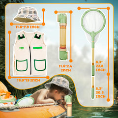 SMILESSKIDDO explorer kit backpack helps kids carry gear on nature walks