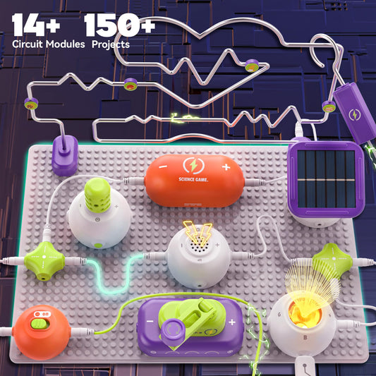 SMILESSKIDDO 14-circuit-parts image displaying modular components for projects