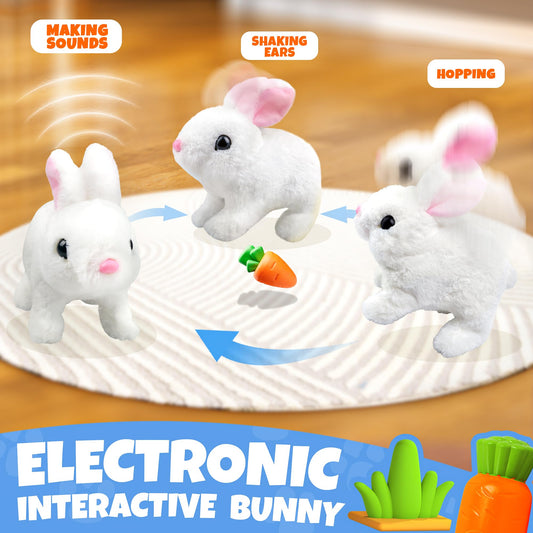 SMILESSKIDDO interactive bunny cage and accessories support imaginative pet care.