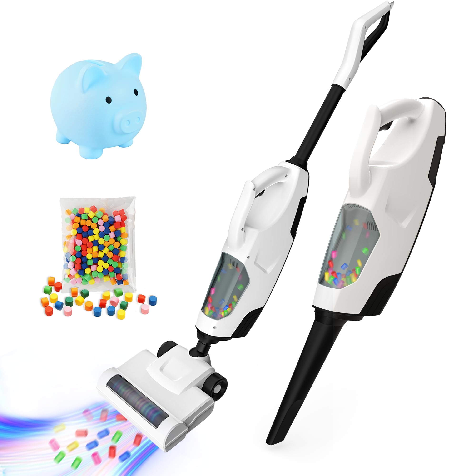 SMILESSKIDDO real working vacuum for kids that imitates chores safely.