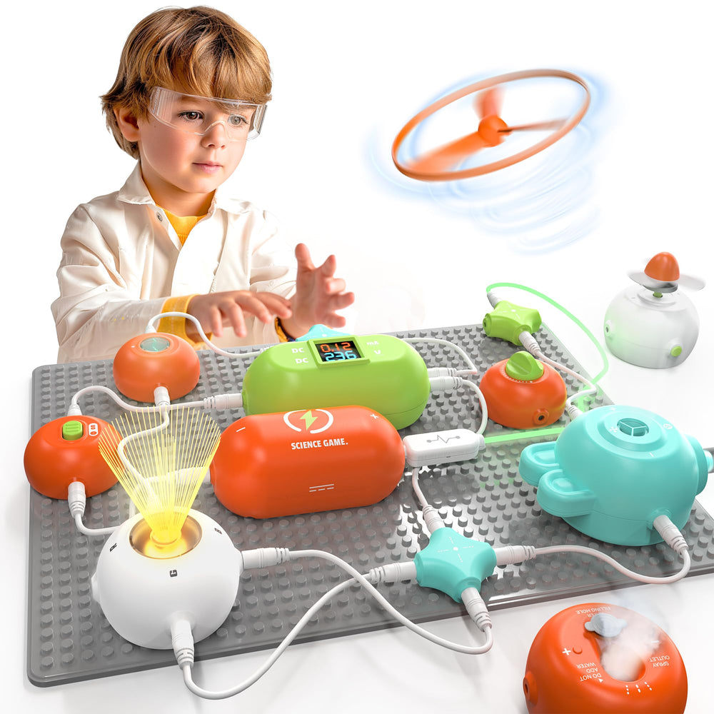 Smilesskiddo science kit overview with diverse projects for curious kids.