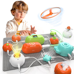 Smilesskiddo science kit overview with diverse projects for curious kids.