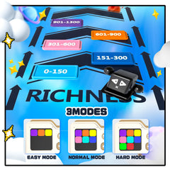 SMILESSKIDDO three-difficulty-mode selector shows scalable challenge