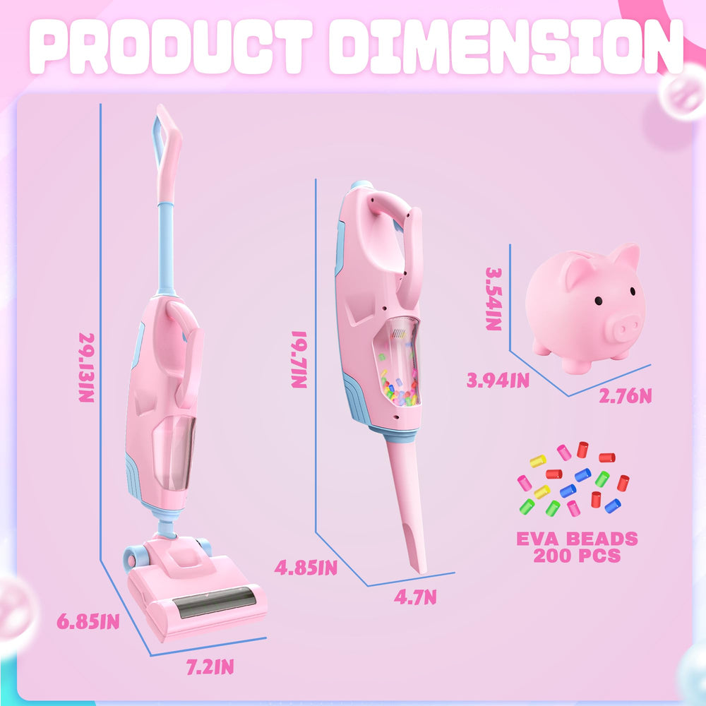 SMILESSKIDDO vacuum nozzle attachments demonstrate 2-in-1 cleaning play