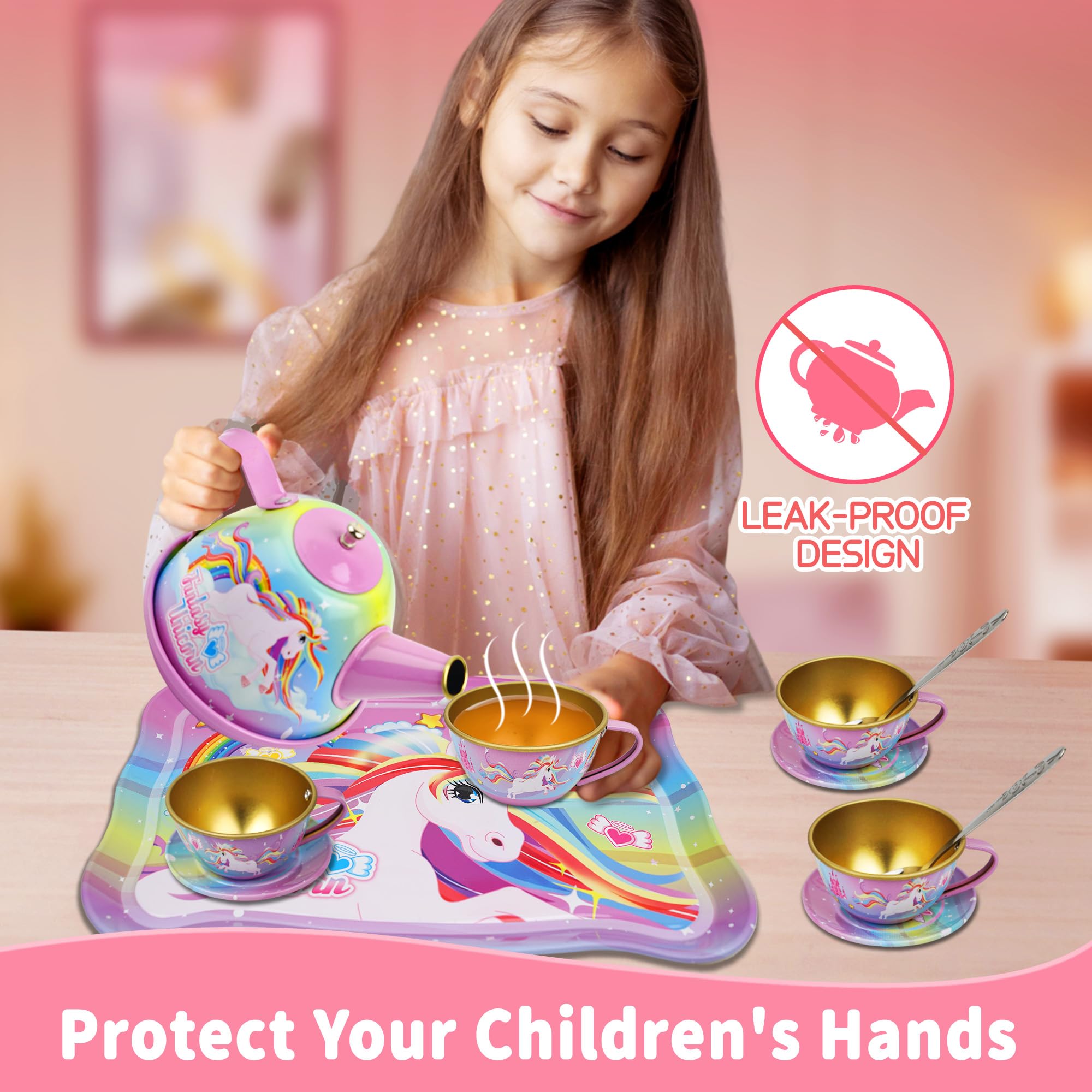 SMILESSKIDDO unicorn medium plates for colorful snack time and sharing.