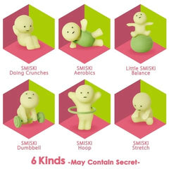 Smiski Dreams random-style glow figure in a sealed box adds surprise to your collection shelf.