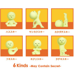 Smiski Dreams lotus pose glow figure brightens shelves at night