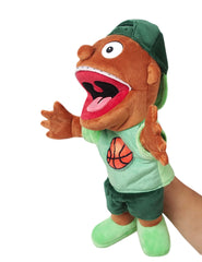 SML Joseph Puppet side view, plush material with 13-inch length for hands-on puppetry.