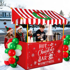 SmoothNovelty polyester banner resists tearing for repeated seasonal use.