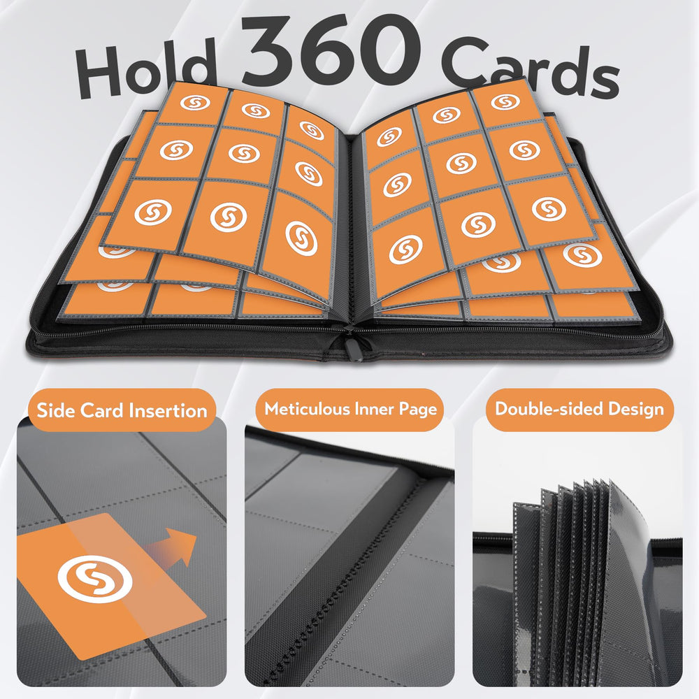 SMYV 20 double-sided pages maximize storage with a slim profile.