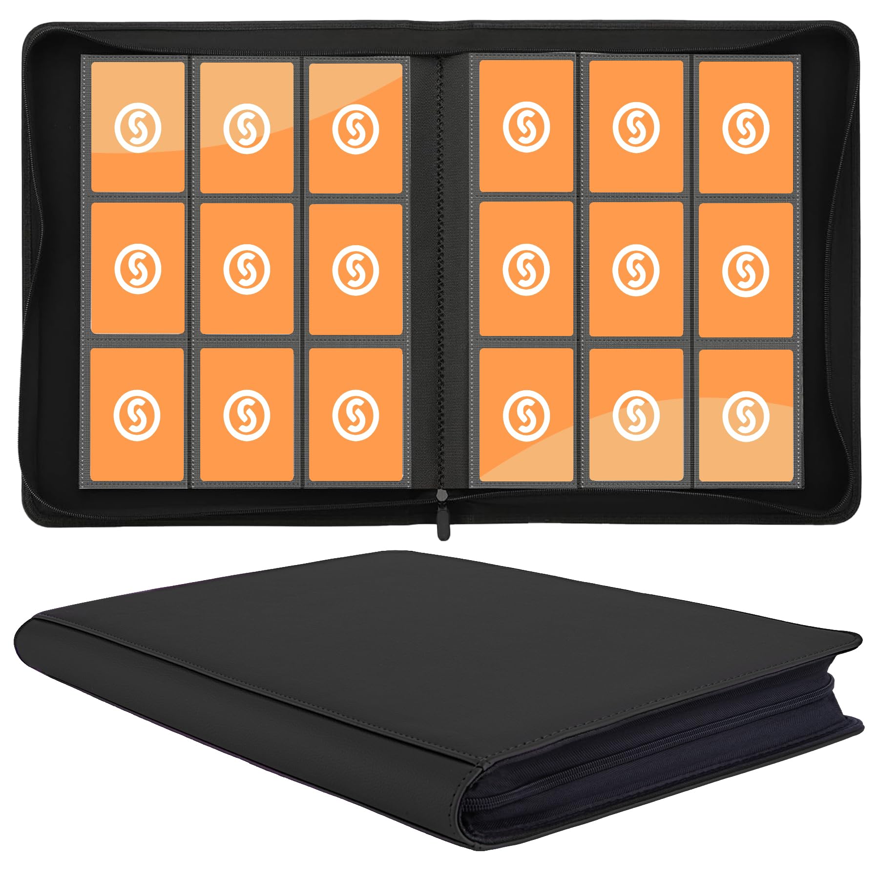 SMYV Card Binder 9-pocket layout holds 360 cards for quick access.