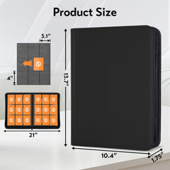 SMYV PU leather protection offers waterproof, dustproof defense for cherished cards.