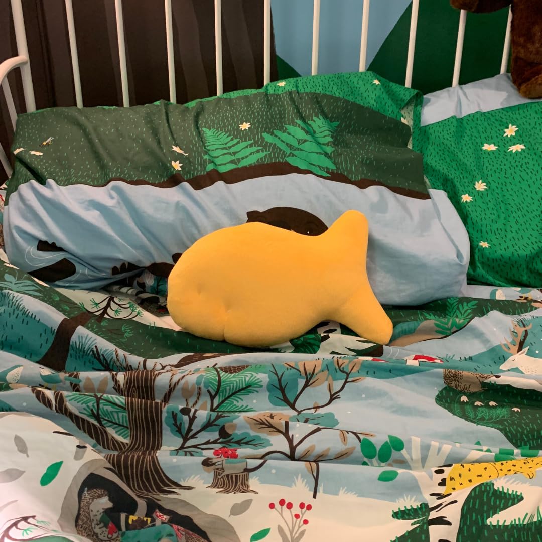 Snack Plushies cheddar-fish-plush-closeup reveals realistic snack vibe for a playful gift.