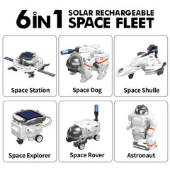 SNAEN solar panel powered toy set shown in action for renewable-energy play