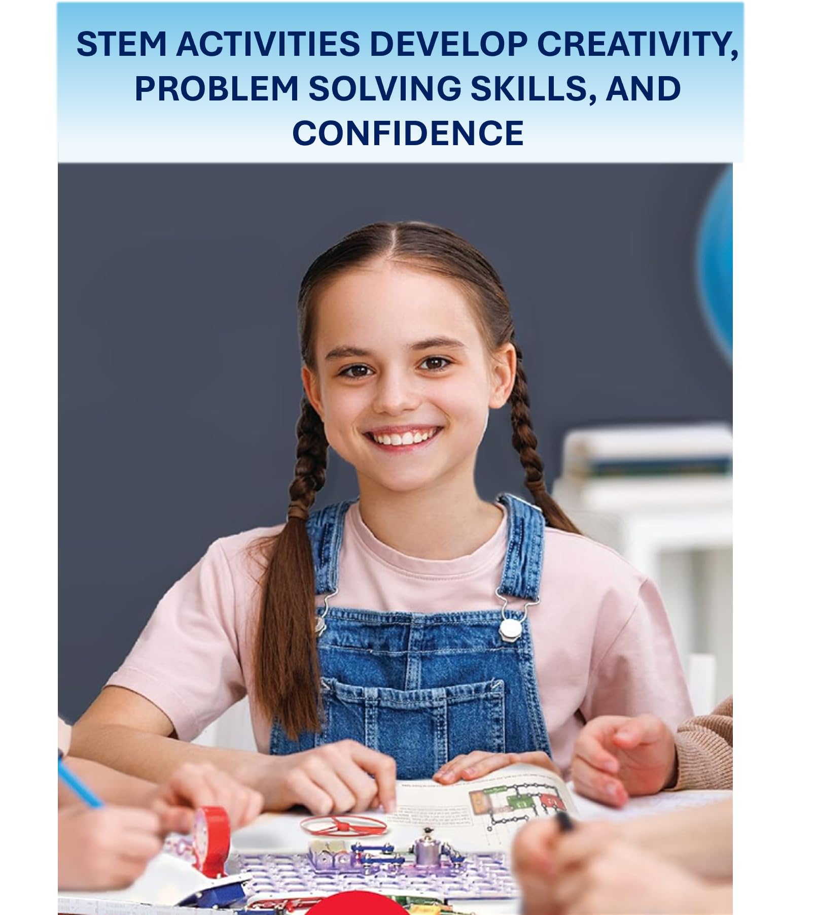 Snap Circuits AM radio project built showing hands-on radio learning