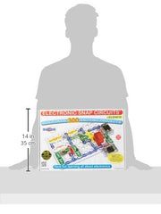 Snap Circuits microphone component detail showing sound input possibilities
