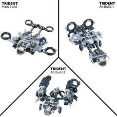 Snap Ships Trident ST-33 power winch enabling realistic action during play.