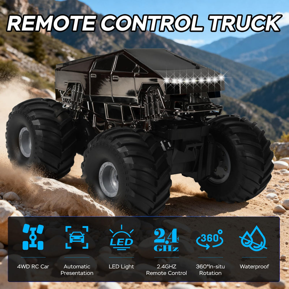SnapBlox 2.4GHz remote control for precise steering and speed.