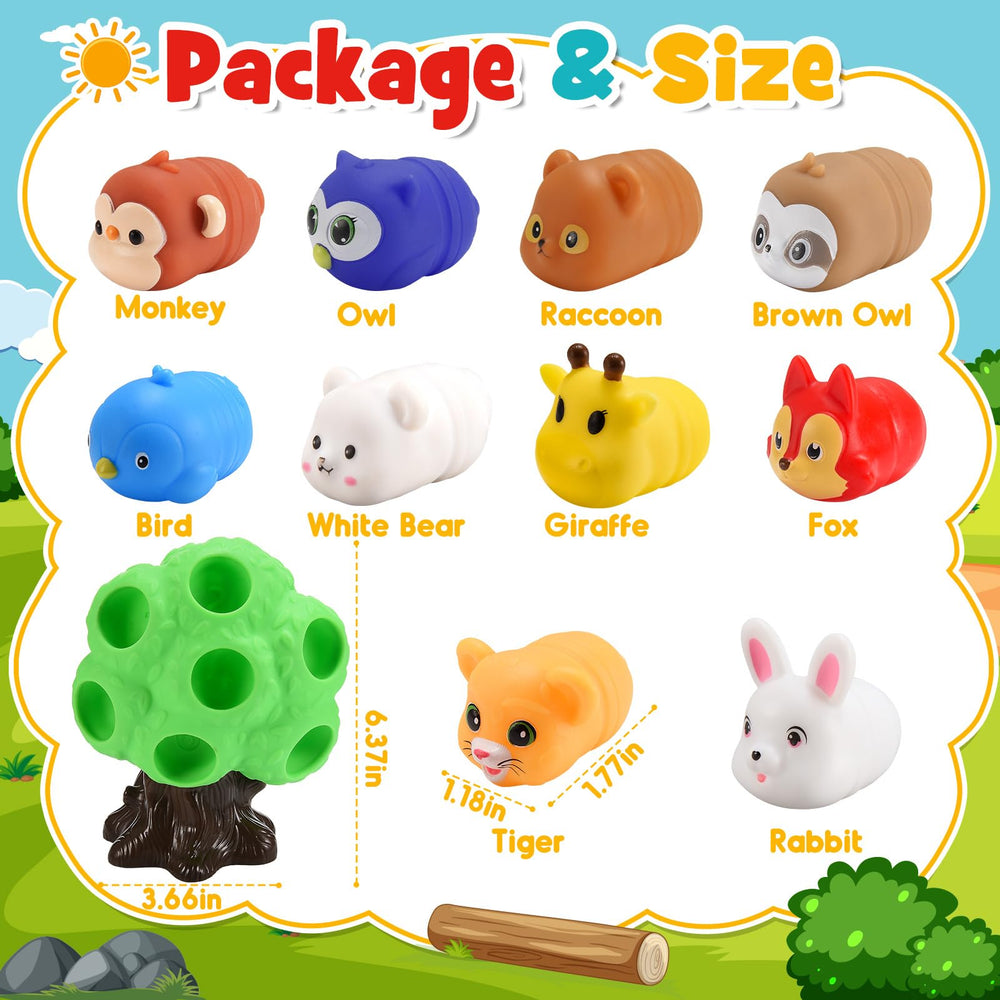 Montessori-safe SnapGlowz toys with smooth surfaces invite gentle exploration.