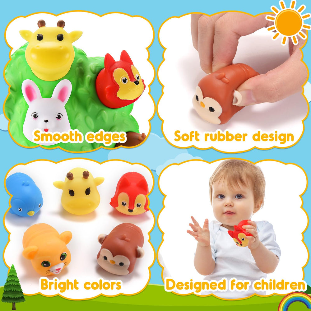 SnapGlowz animal matching toy supports color sorting and early math.