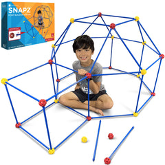 SNAPZ fort kit expands when paired with a second set