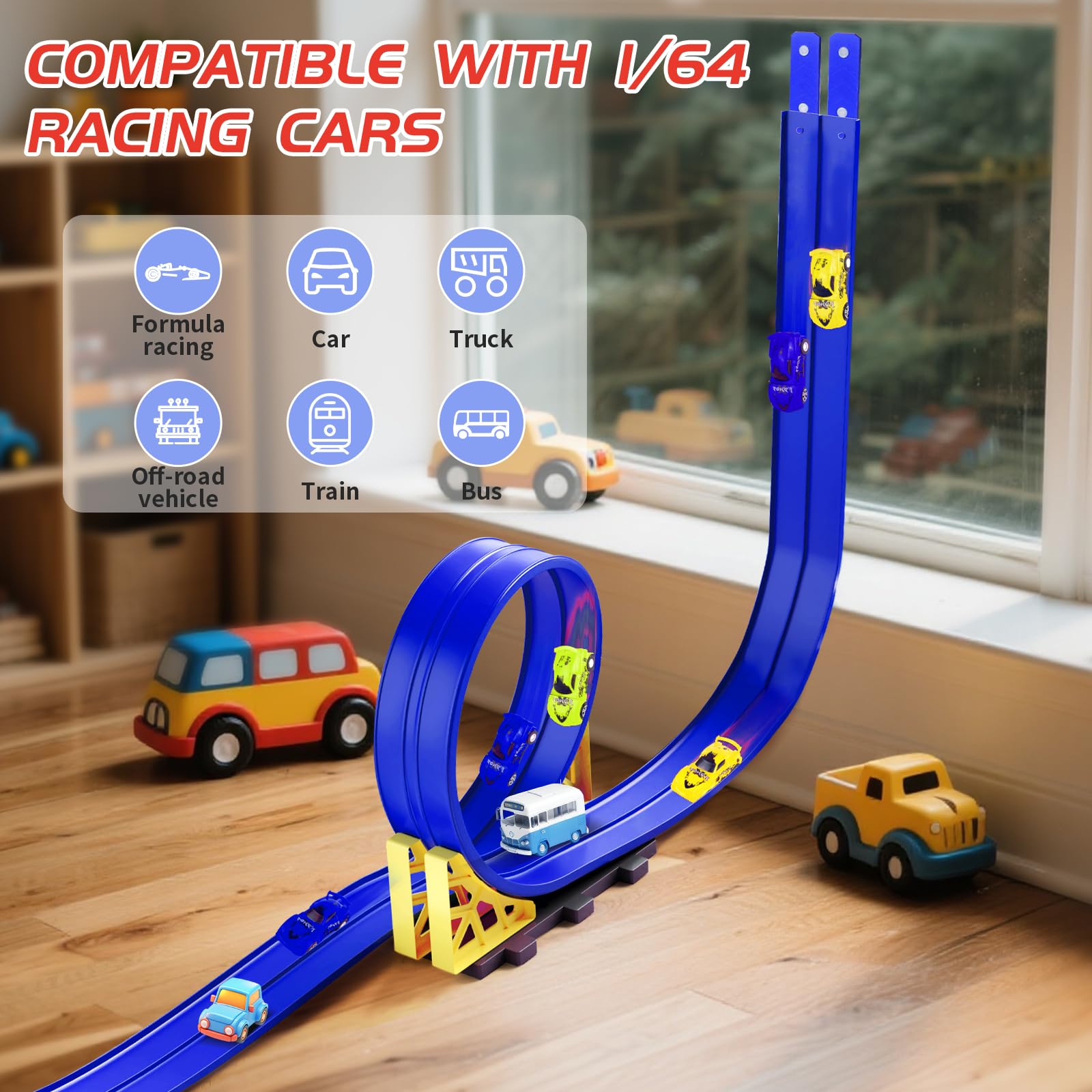 Snidov track demonstrates customizable loops for creative play.
