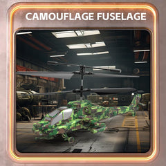 SNMUMU Apache RC helicopter rechargeable battery included for longer play