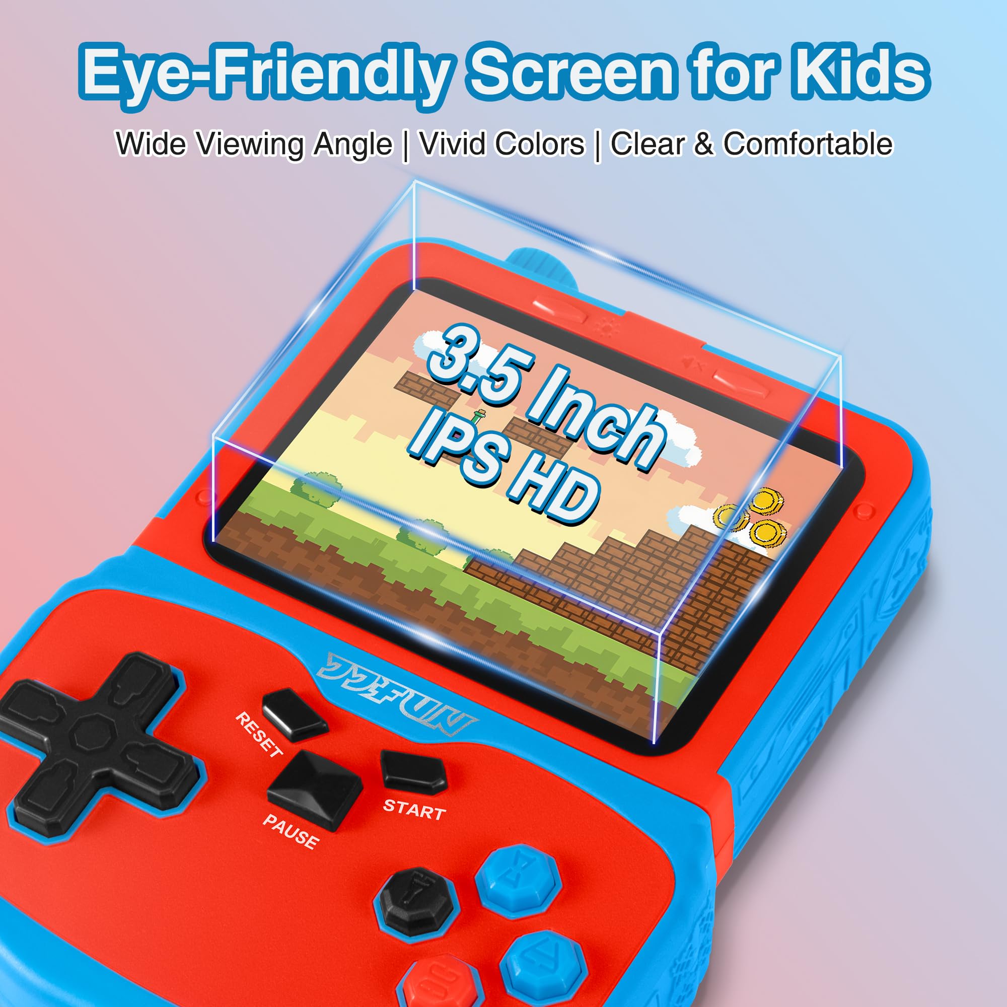 SNONBROS built-in kickstand enables hands-free play on any surface.