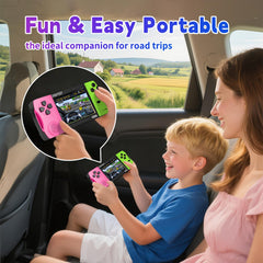 SNONBROS RoseGreen compact handheld with kid-friendly buttons
