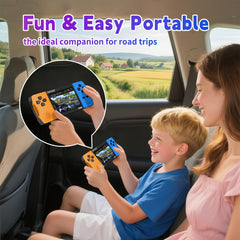 SNONBROS kid-friendly design fits small hands for easy one-button gameplay.