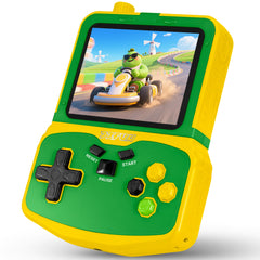 SNONBROS kids handheld console front view highlights portable entertainment.