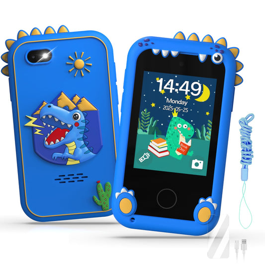 SnowCinda kids smart phone with unicorn theme 2.8-inch touchscreen for imaginative play
