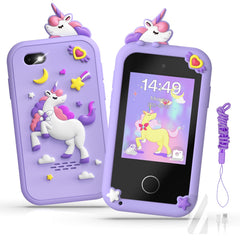 SnowCinda kid smart phone toy with a 2.8-inch screen for engaging playtime.