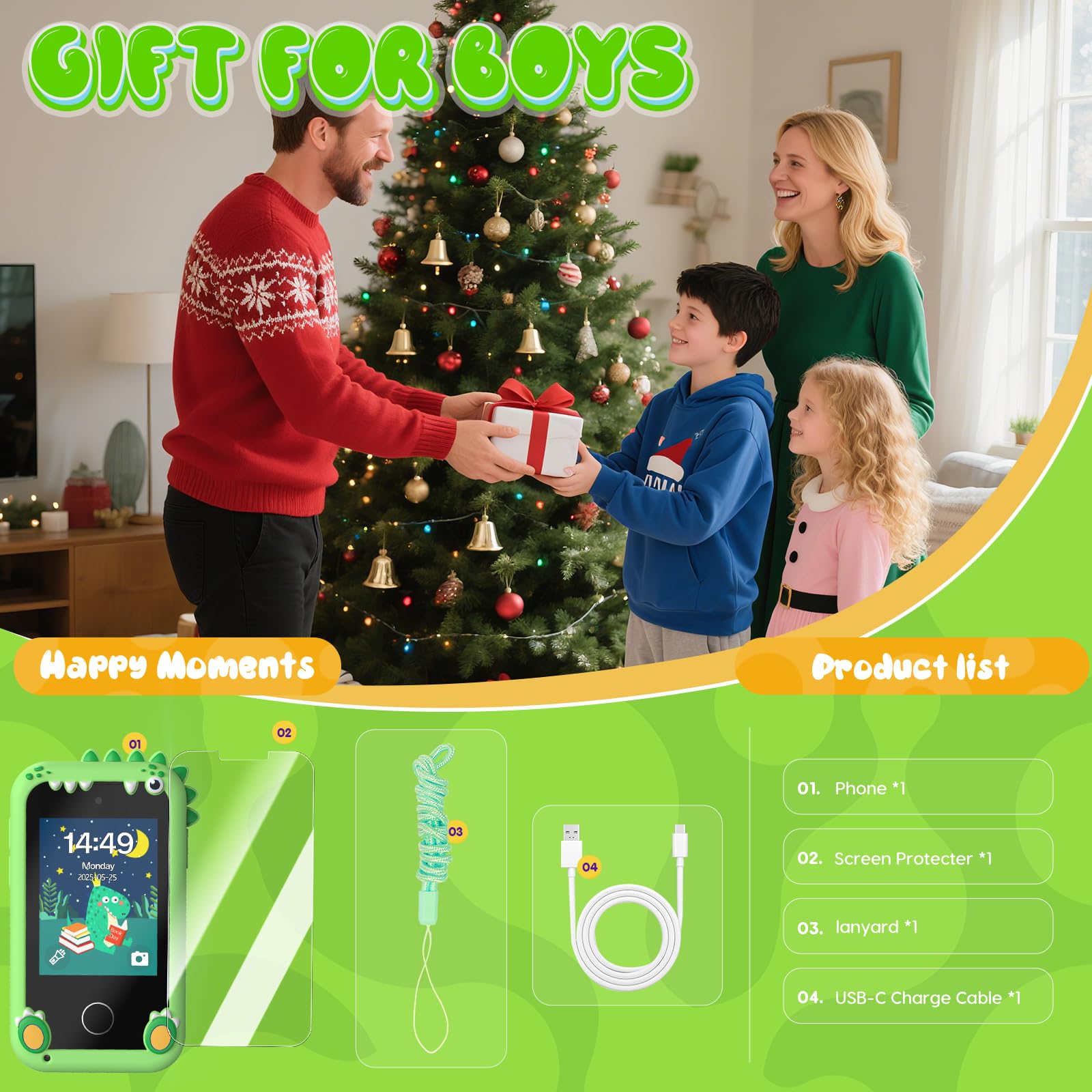 SnowCinda no-sim-card-needed design keeps playtime safe from real networks.