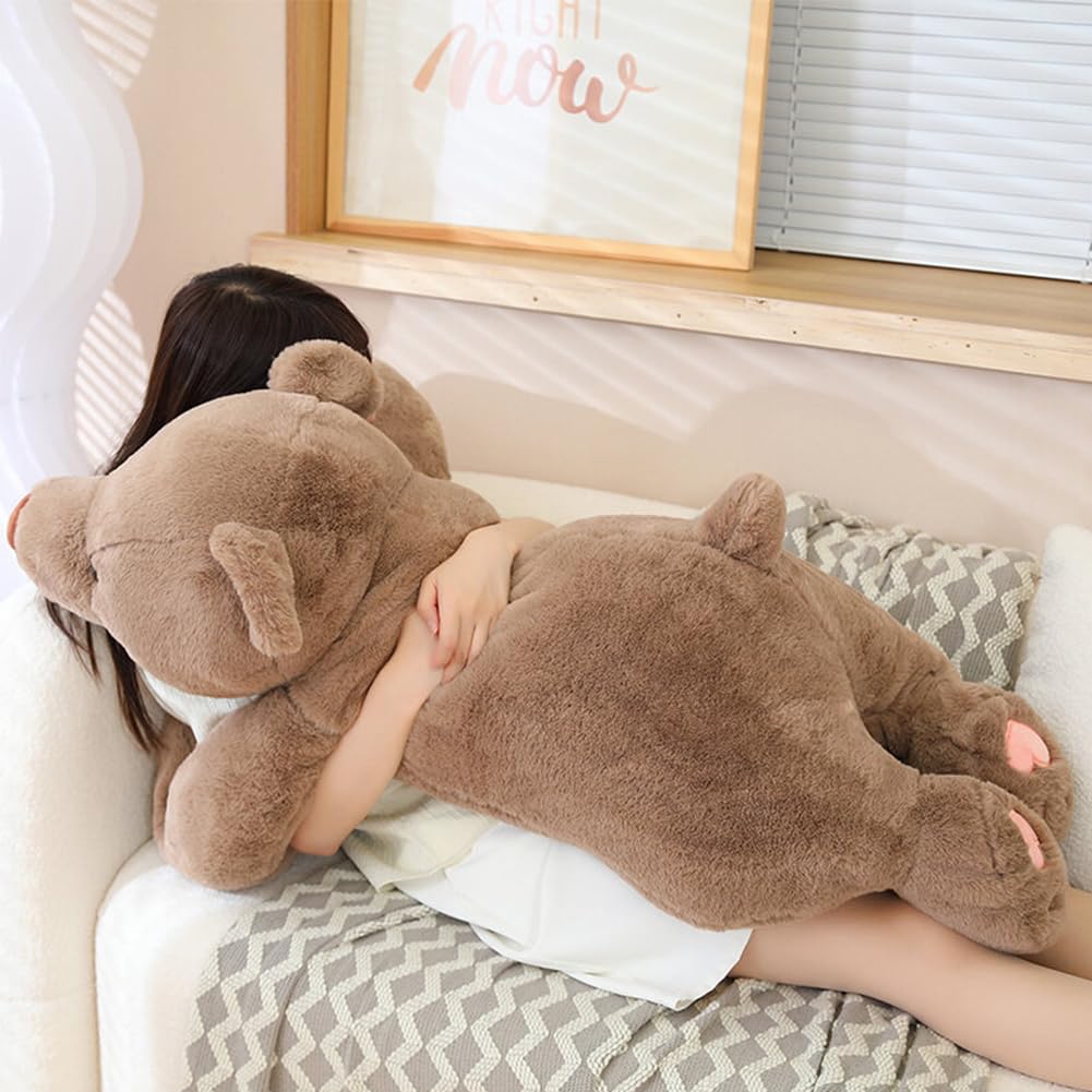 SNOWOLF weighted bear hug pillow ideal for gentle support and reading