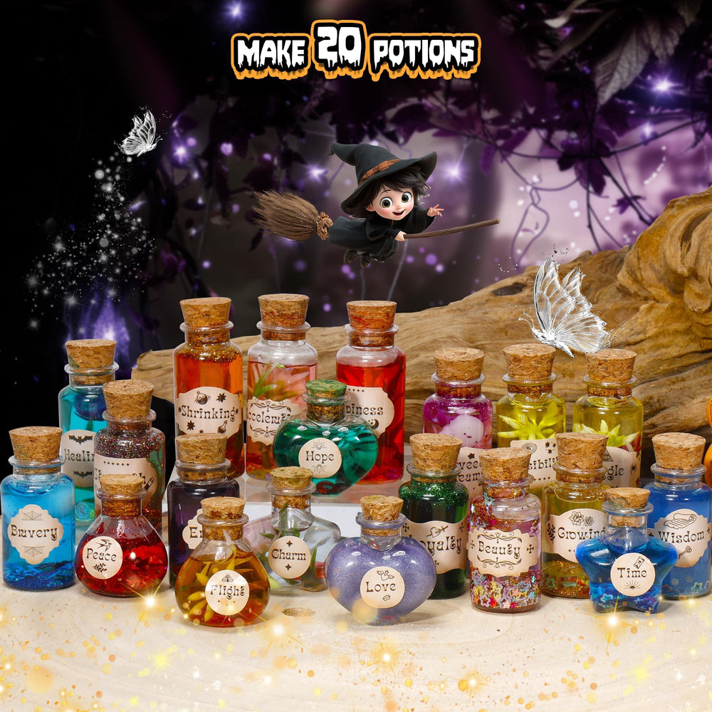 Sntieecr glow potions with light-up props for immersive play and storytelling